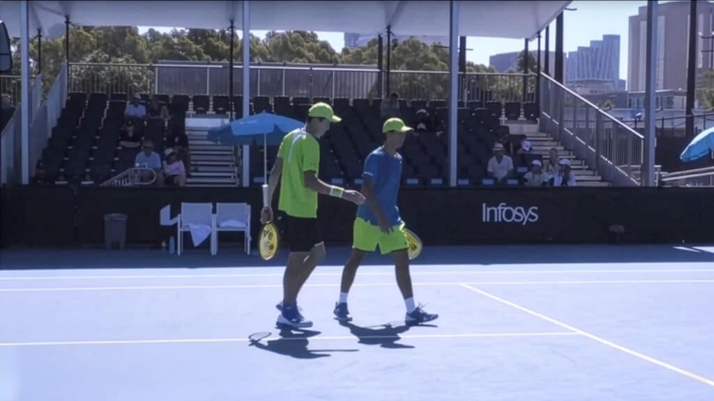 Дамир Жалгасбай и Зангар Нурланулы проиграли в первом круге парного турнира в рамках мельбурнского мэйджора