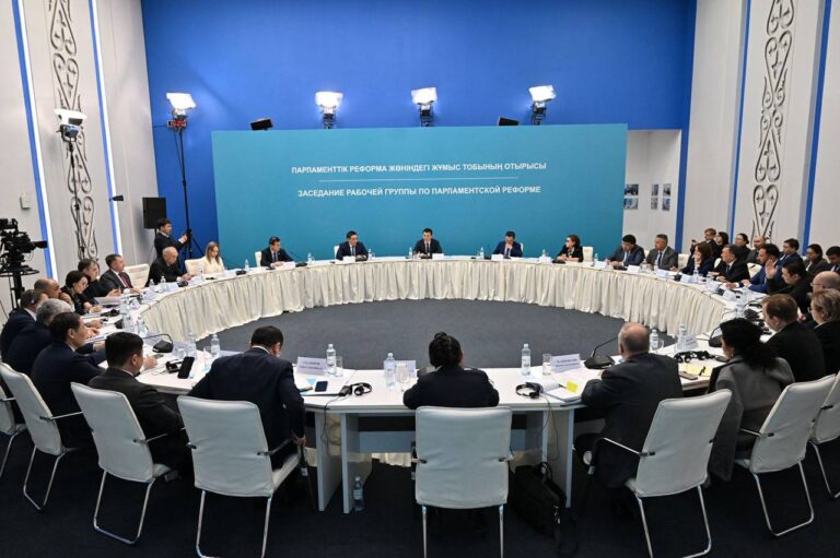 В Астане 9 января пройдет четвертое заседание рабочей группы по парламентской реформе