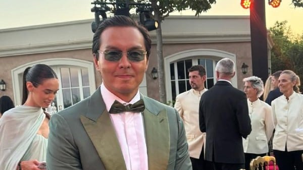 Рахат Әлиевтің ұлы Нұралы Әлиев Давоста дәріс оқыды