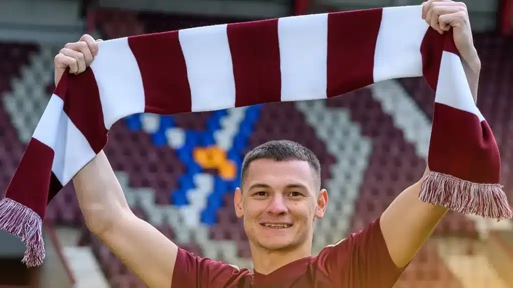 "Тобыл" мен Қазақстан құрамасының футболшысы еуропалық клубқа ауысты / Фото: heartofmidlothianfc