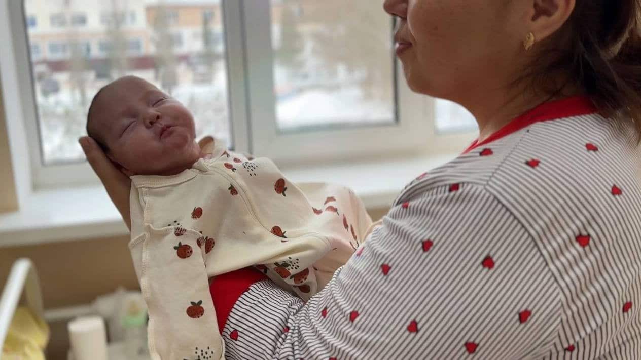 Ақтөбе облысында бір егіз дүниеге келді / фото: Денсаулық сақтау министрлігі