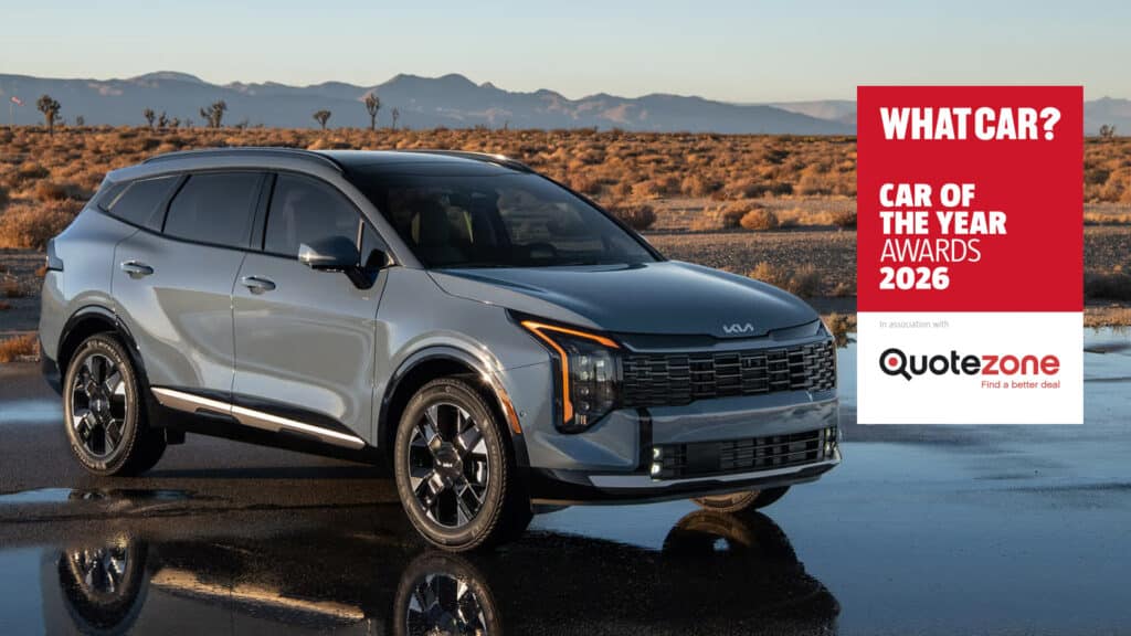 Гибридный Kia Sportage признали лучшим семейным кроссовером 2026 года