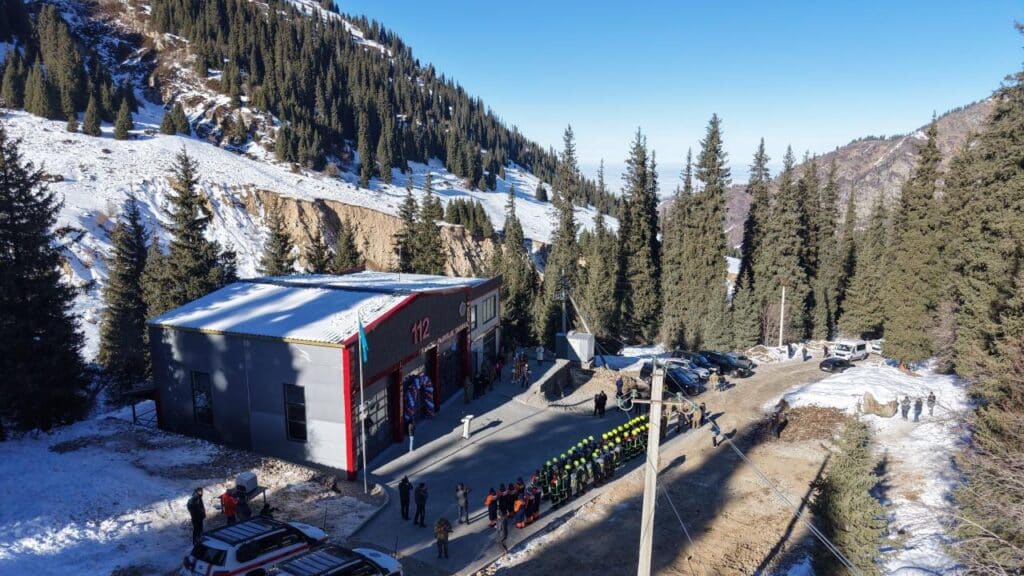 В горах Алматы открыли спасательный комплекс, не имеющий аналогов в СНГ