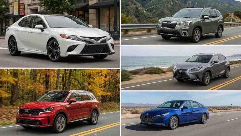 2026 жылдың басындағы ең сенімді топ-10 автокөлік