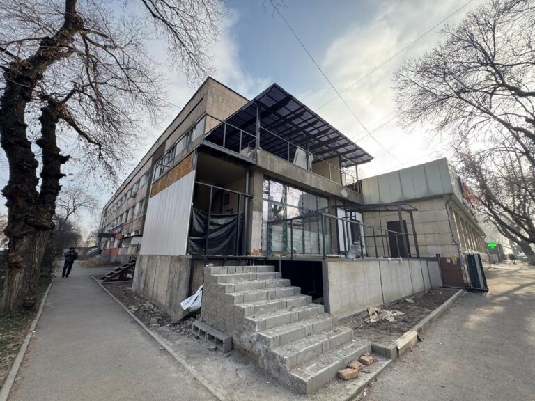 В Алматы по решению суда снесли незаконную пристройку к жилому дому