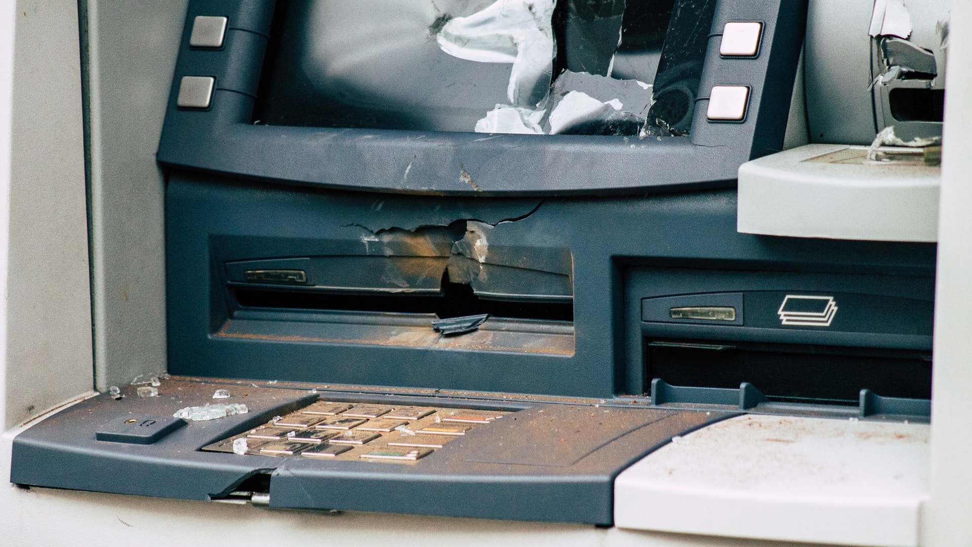 банкомат бұзылған