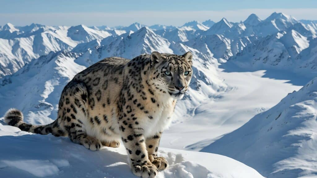 Суретке түсіргісі келген: Шыңжаңда қар барысы шаңғышыға шабуылдады