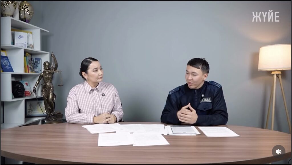 Полицейский из Шымкента