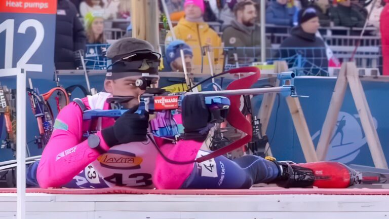 Биатлонист Владислав Киреев набрал рейтинговые очки на ЭКМ в Рупольдинге