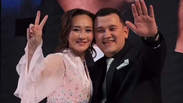 Блогер Елдос Колобок баласының бесік тойын дүркіретіп өткізді (видео)