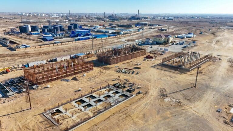 Жаңаөзенде газ өңдеу зауытының құрылысы қалай жүріп жатыр