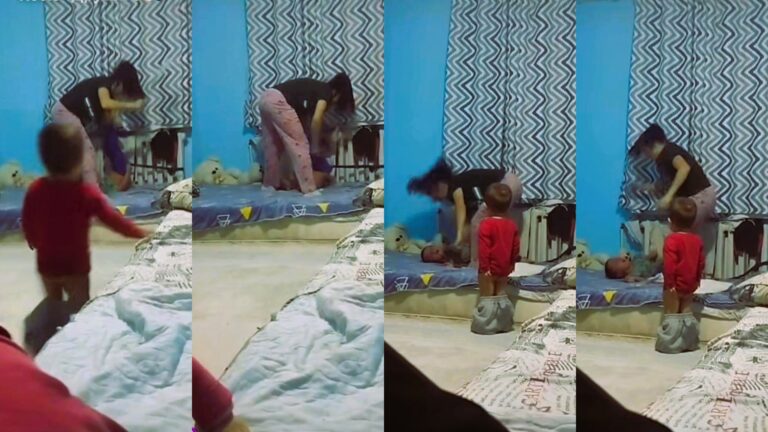 Жаркентте баласын байлап, аяусыз ұрған, тепкілеген ана жұртты шошытты (видео)