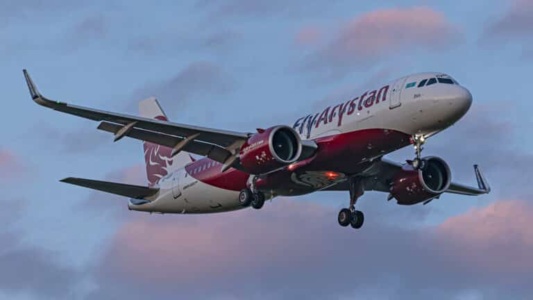 Новый прямой рейс в Грузию запустил FlyArystan