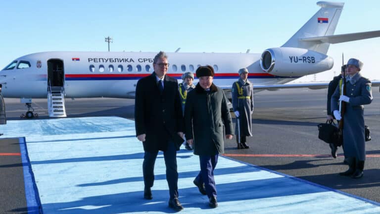 Президенты Казахстана и Сербии встретились в Астане