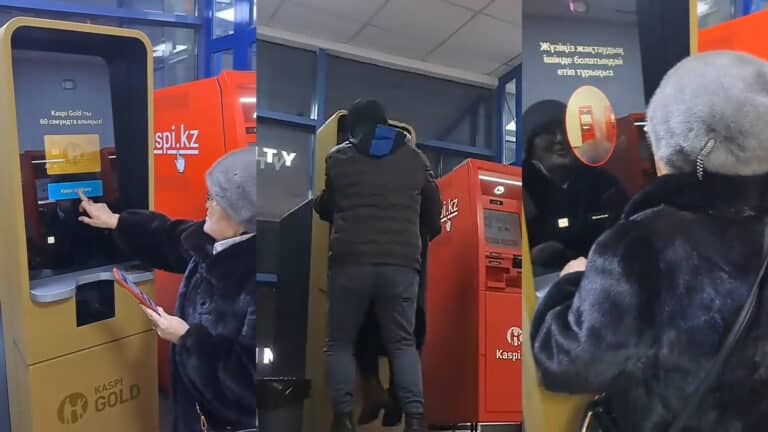 Из-за маленького роста женщина смогла оформить карту только с помощью сына в Шымкенте