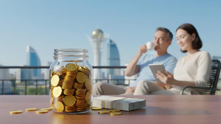 Сколько казахстанцам нужно копить, чтобы жить на проценты с депозита