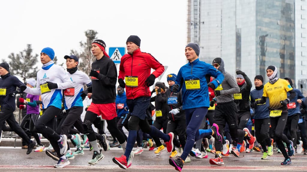 Проспект аль-Фараби в Алматы перекроют из-за забега Winter Run 2026