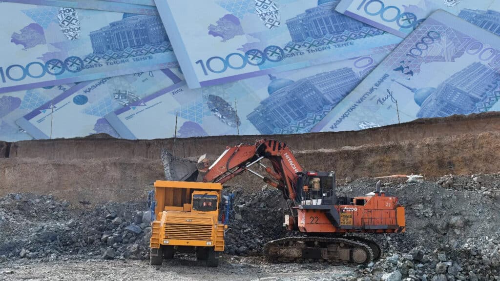 Акционер горнорудной компании занял ей 3 млрд тенге под 1% годовых/коллаж kursiv.media, бильд-редактор: Серикжан Ковланбаев