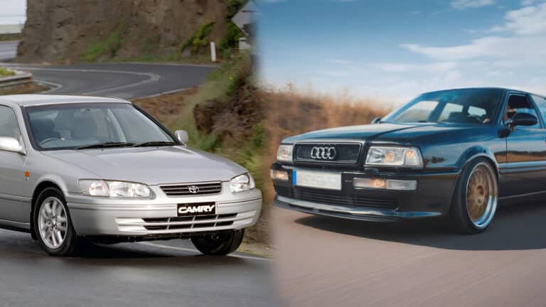 Блогер сравнил работу печек Toyota Camry XV25 и Audi 80 зимой