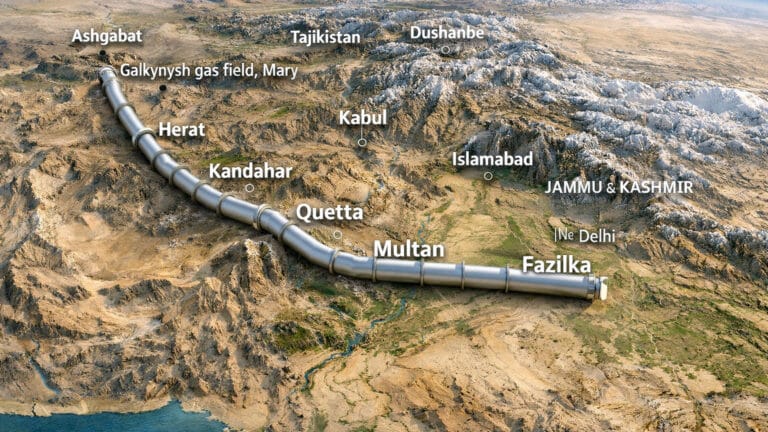 Астана хочет войти в проект газопровода в Индию стоимостью $10 млн, но страны молчат
