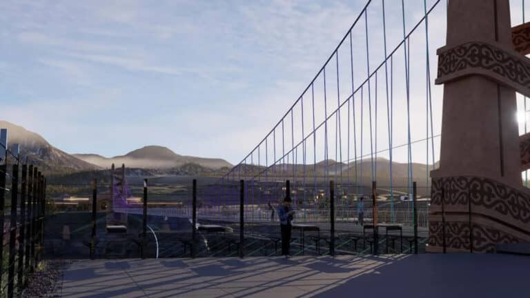 Зиплайн со стеклянного моста запустят на Черном каньоне в Чарыне