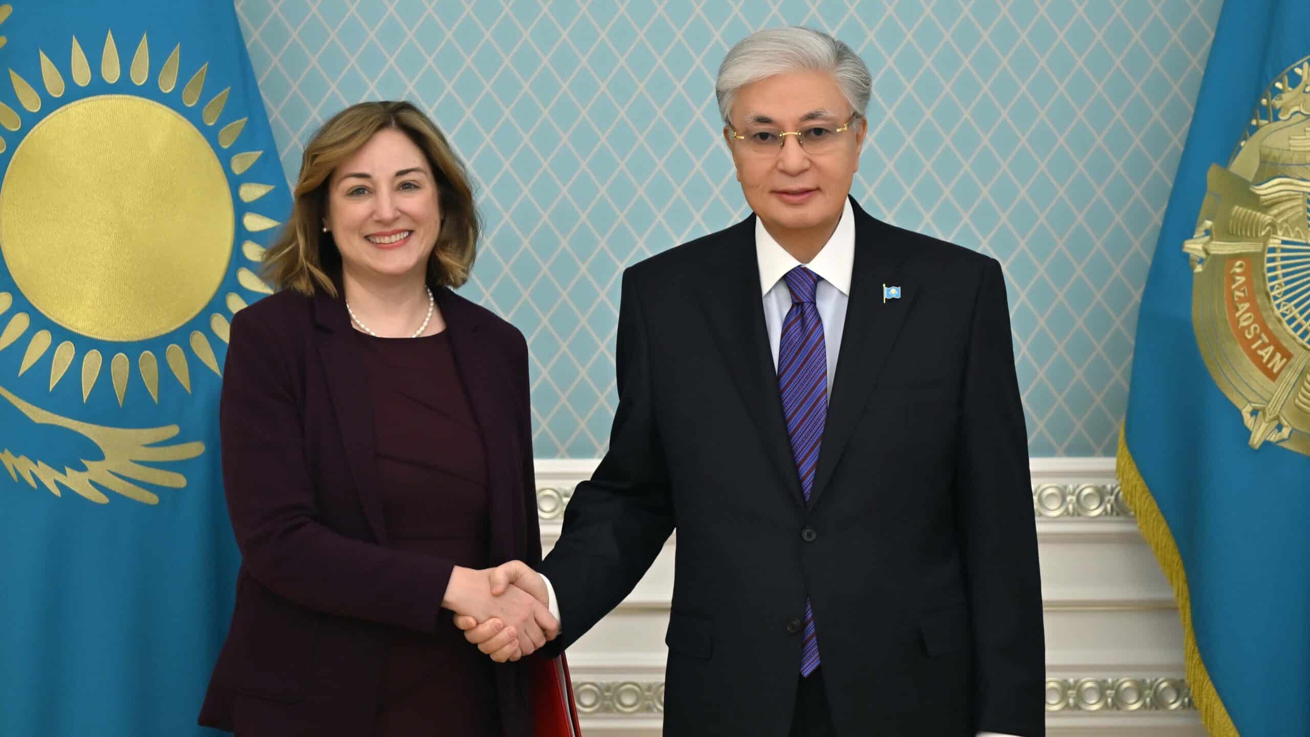 Елші АҚШ-тың Қазақстанмен кеңейтілген стратегиялық серіктестікті жан-жақты дамытуға бейіл екенін айтты / фото: Ақорда