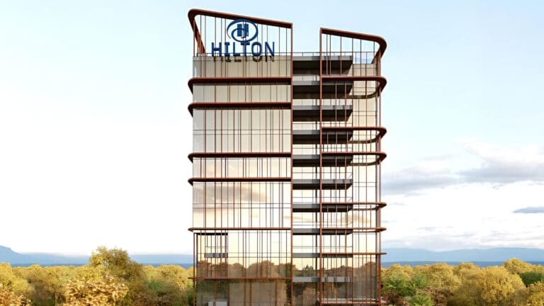 Как будет выглядеть 14-этажный Hilton в историческом центре Алматы