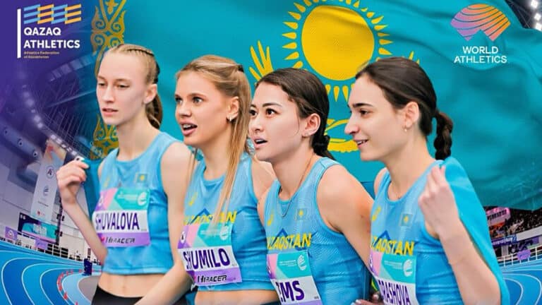 Cборная Казахстана завоевала золото и бронзу в эстафетах