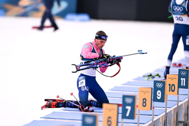 Биатлонист Владислав Киреев занял 42-е место в гонке преследования на Олимпиаде-2026