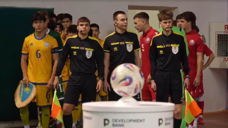 Сборная Казахстана победила хозяев на старте Кубка развития в Минске