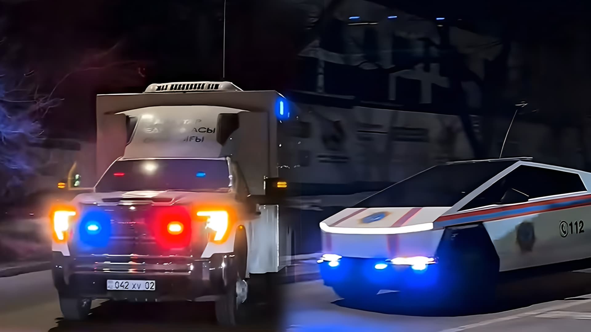 Tesla Cybertruck, GMC Sierra, Кибертрак, GMC