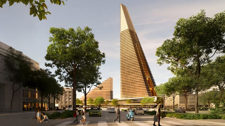 Как будет выглядеть высочайшее здание в Алатау за $800 млн, которое построят китайцы