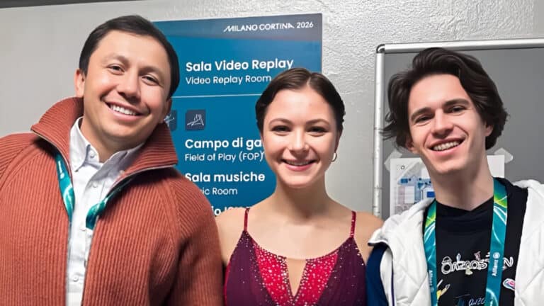 Шайдоров и Головкин поздравили Самоделкину на Олимпиаде с днем рождения