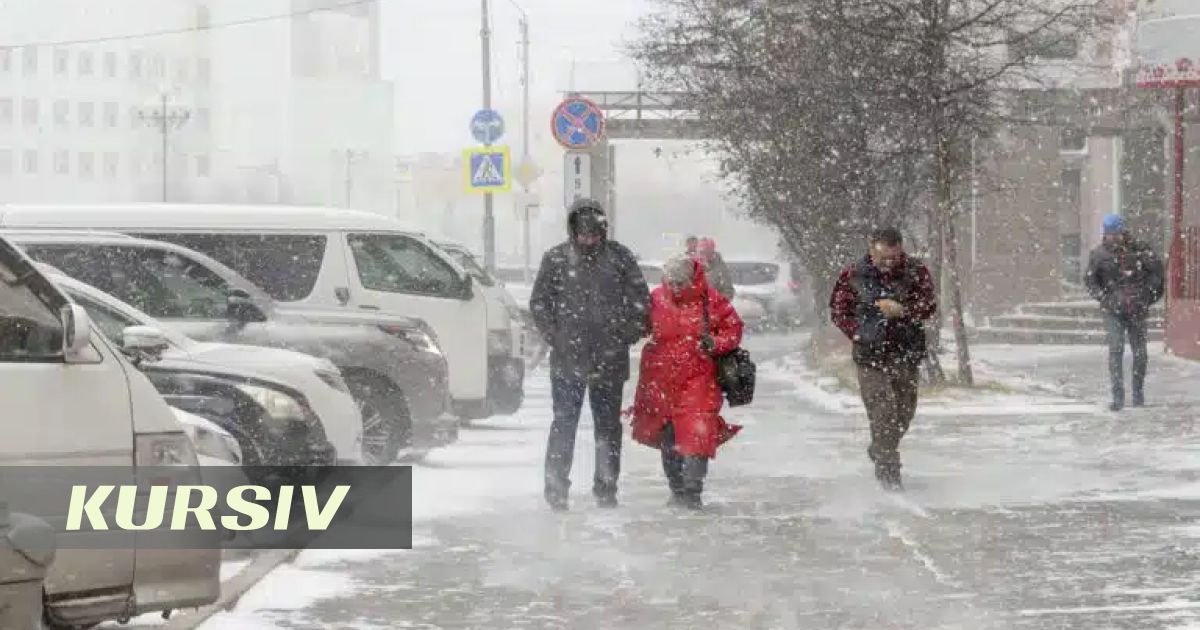 Циклон накроет Казахстан: снег, дождь, метели и гололед ожидаются 18 февраля