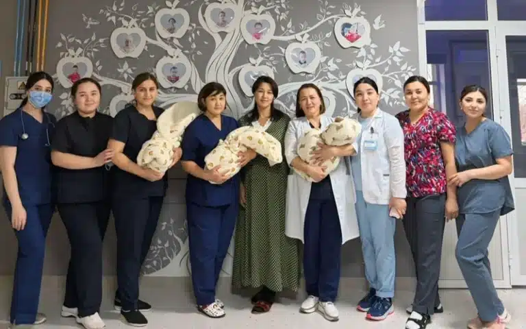 Түркістанда Зере, Дара және Сара атты үшемдер өмірге келді