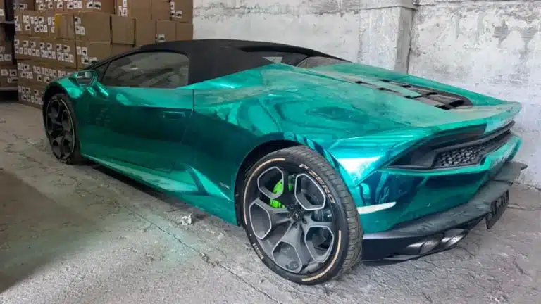 Тәркіленген аукцион Lamborghini Huracan өз құнынан бес есе арзанға сатылды