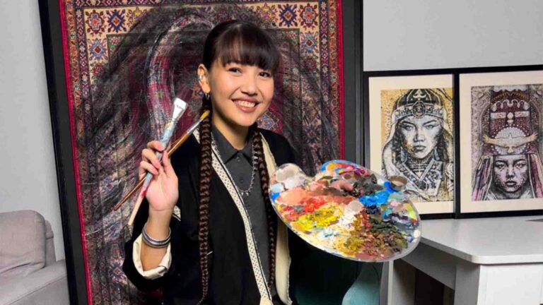 Кілемге сурет салатын Assolya әлемдегі ең үздік креаторлар тізіміне енді