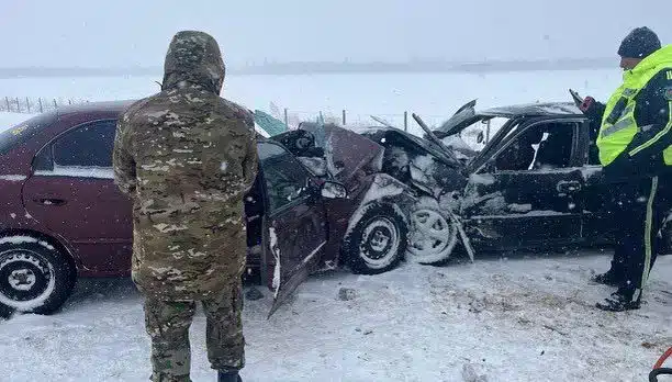 Ақтөбе облысында 11 көлік соқтығысты