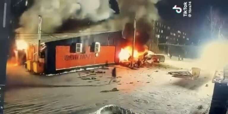 Щучинскідегі жарылыстың видеосы тарады