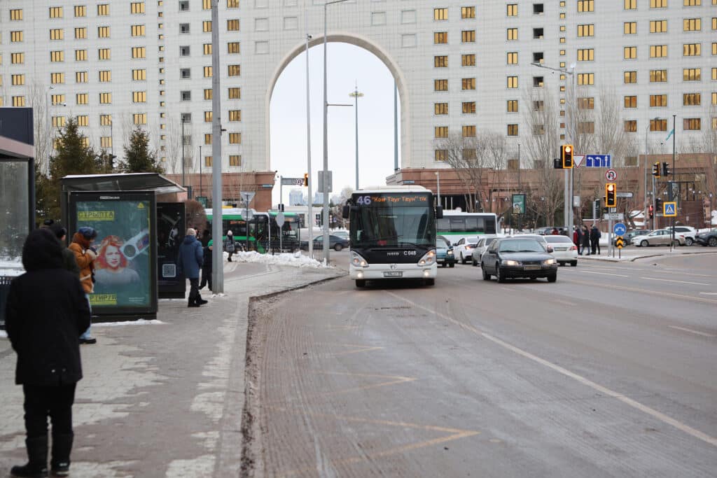 Астананың 7 көшесінде автобус жолақтары пайда болады