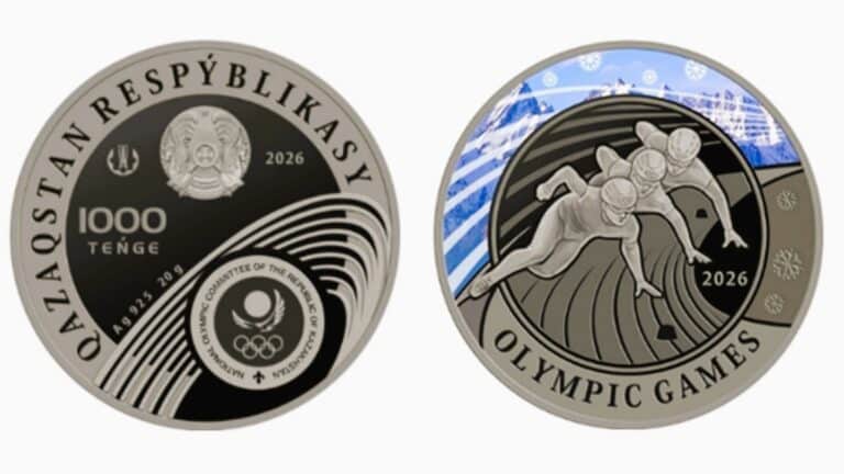 Олимпиада ойындары құрметіне күміс монеталар сатылады