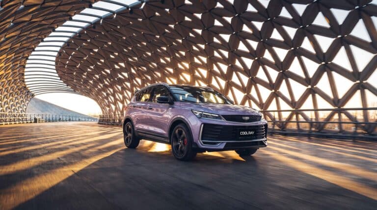 Обновленный Geely Coolray вышел на рынок Казахстана