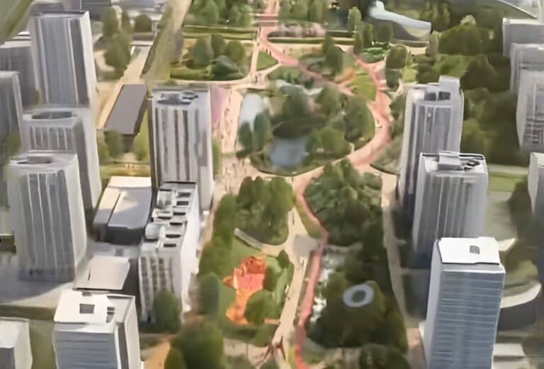 Астанчанам показали, как будет выглядеть долгожданная Аллея «Мынжылдык»