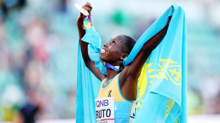 Бегунья Нора Джеруто завоевала золото чемпионата Азии