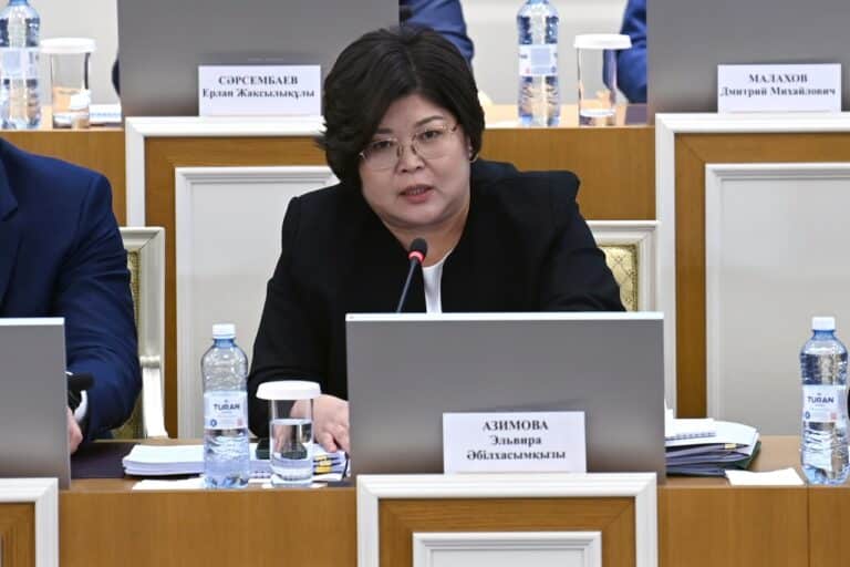 Эльвира Әзімова Конституция жобасын республикалық референдумға шығаруды ұсынды