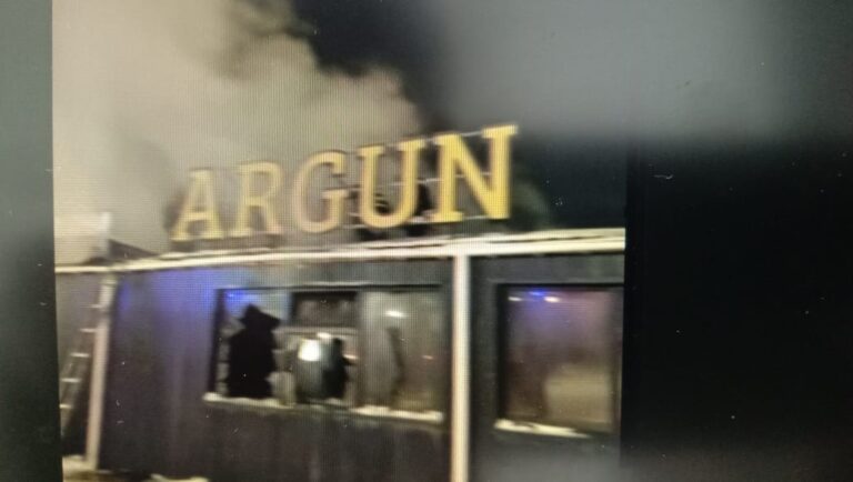 Спасатели ликвидировали пожар в кафе Астаны