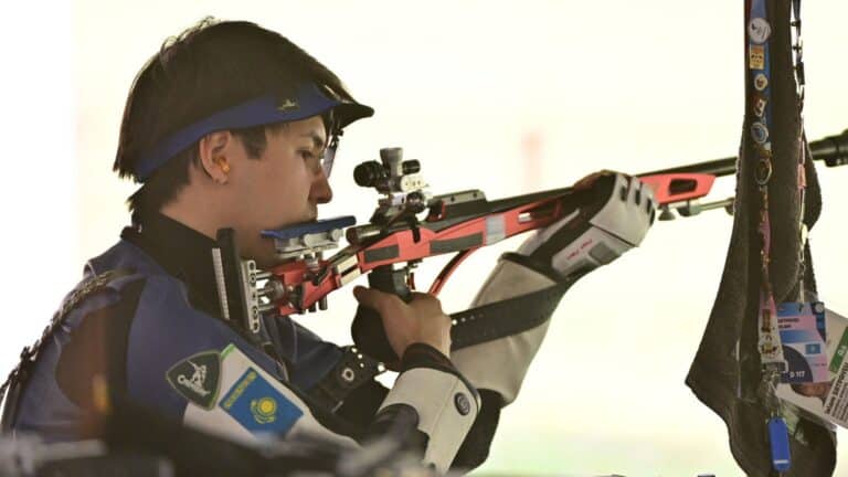 Сборная Казахстана добыла бронзу чемпионата Азии по стрельбе в Индии