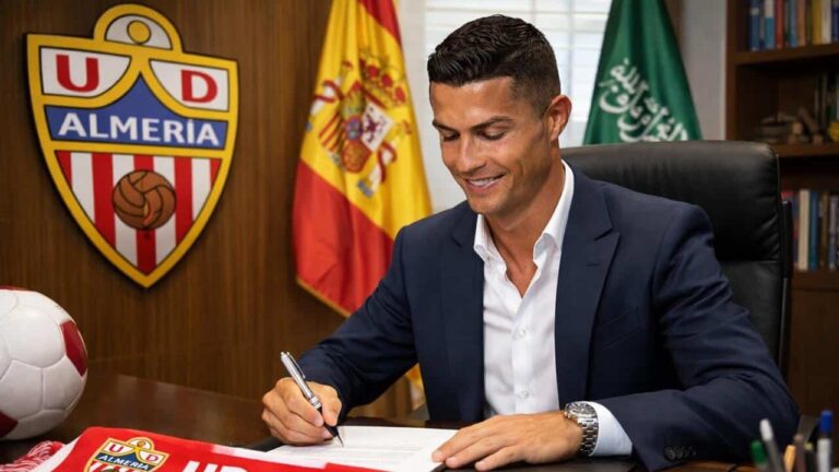 Криштиану Роналду испаниялық Альмерия клубының 25% акциясын сатып алды