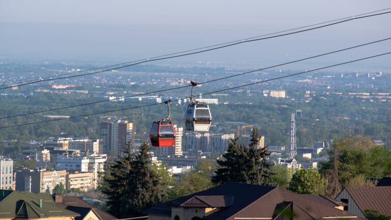 Канатная дорога до Кок-Тобе будет бесплатной в Алматы на Наурыз