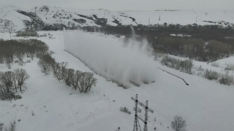 Взрывы казахстанских рек шокировали американских телезрителей ABC News